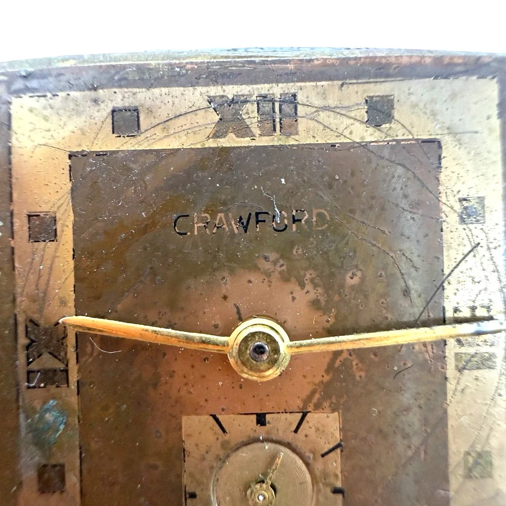 Vintage Crawford Art Deco Wrist Watch Case No Crystal Untested Parts Repair